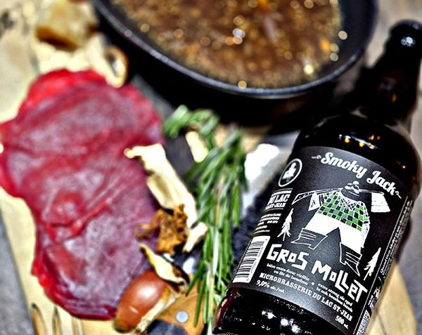 Bouillon de fondue forestier à la Smoky Jack - Microbrasserie du Lac St-Jean