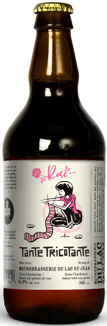 Tante Tricotante Rose - Microbrasserie du Lac St-Jean